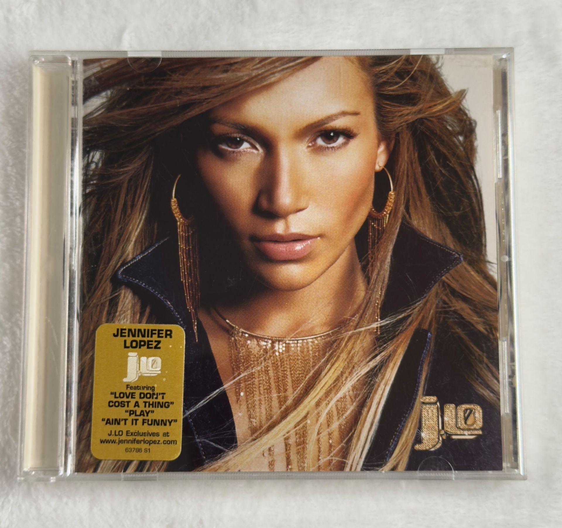 Jennifer Lopez J.Lo CD 2001 Pop R&B Album Epic Records Songs “Play” “I’m Real”