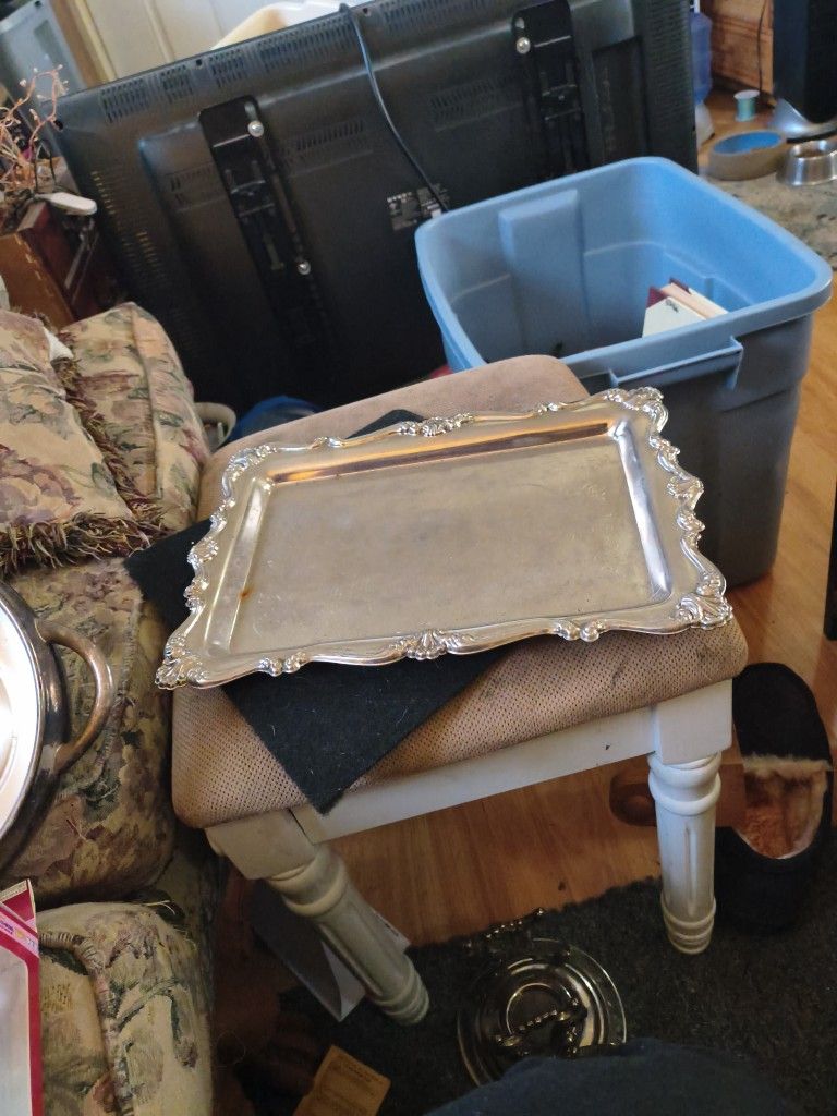 Silver plated Tray