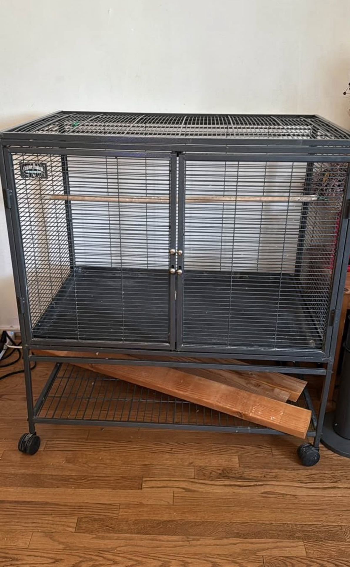 Large Bird. Cage
