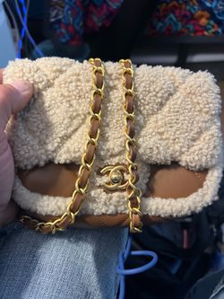 Chanel Shearling Flap Bag