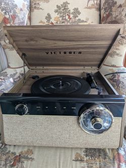 Victrola Empire 6-in-1 Bluetooth Record Player