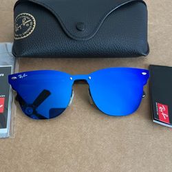 Rayban Club Master Sunglasses Dodgers Blue