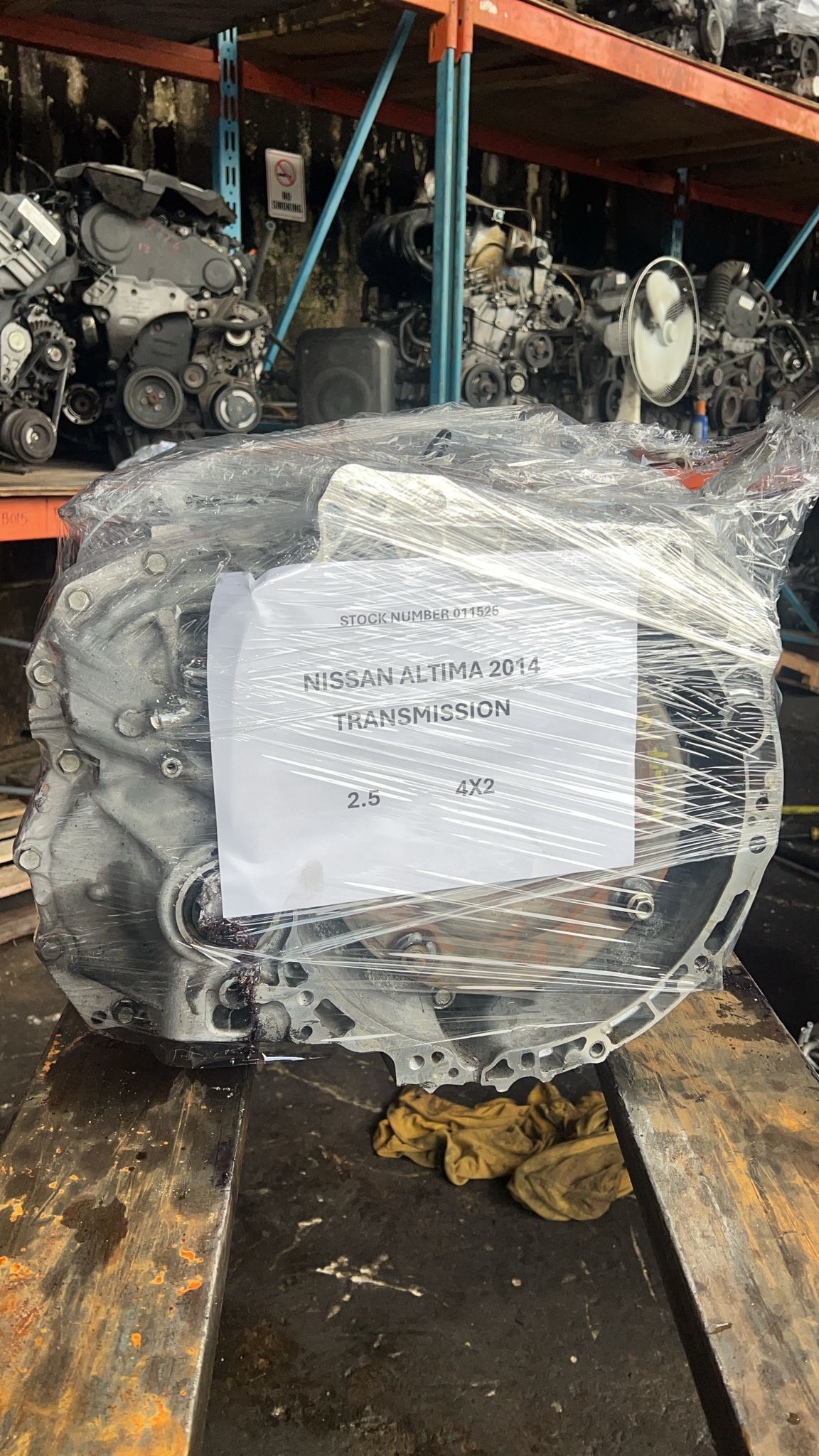 NISSAN ALTIMA 2014 2.5 4x2 TRANSMISSION