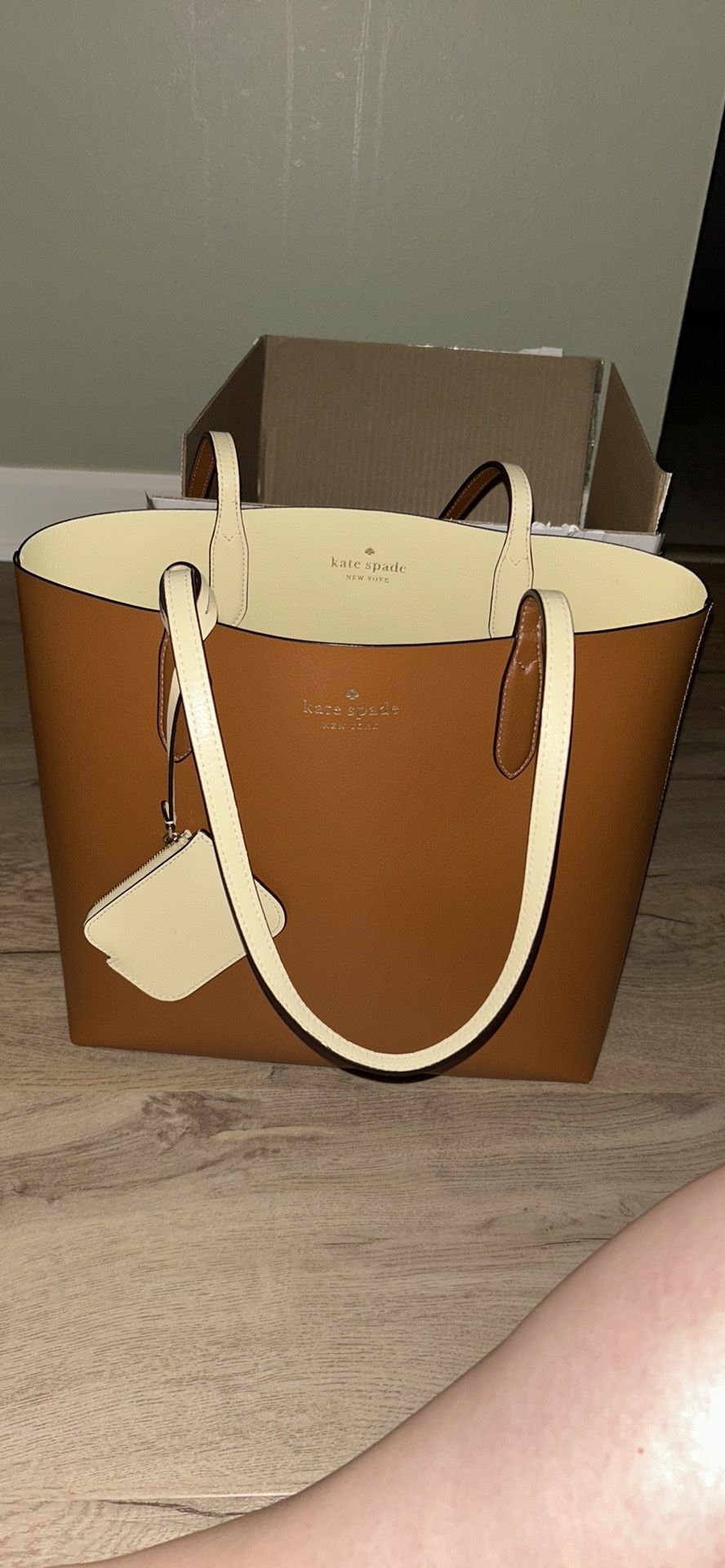 Kate Spade Reversible Leather Tote Bag