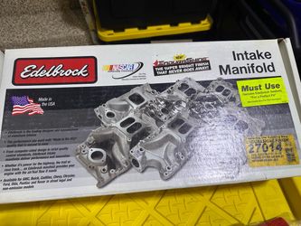 Edelbrock 27014 Intake Manifold Small Block Chevy