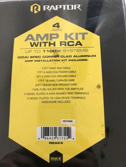 4 g Amp kit