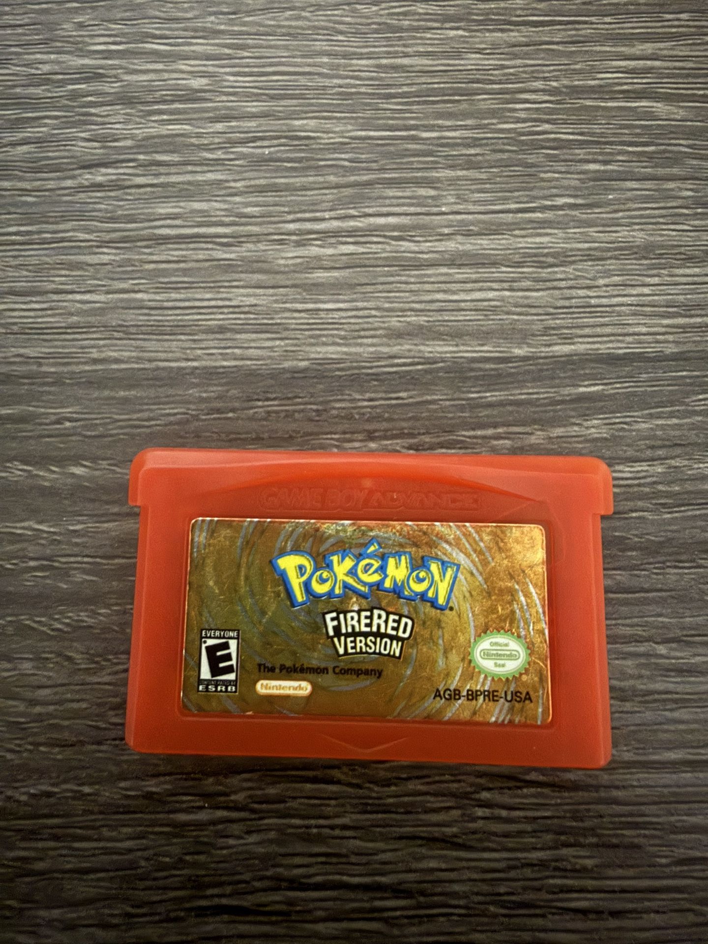 Pokemon Firered Authentic GBA 