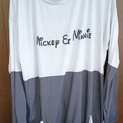 NWOT Disney Mickey & Minnie Size 4x Blouse