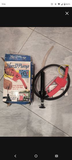 Han-D-Pump manual liquid transfer pump