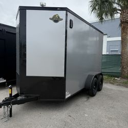 Trailer Enclosed 6 X 12 Poly Core 0.80 extra feet high