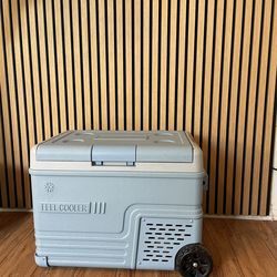 Manastin 12 Volt Refrigerator 37QT (35L), Car Fridge -4°F~50°F, Portable Freezer Compressor Cooler 12/24V DC 110~240 Volt AC for RV, Truck, Boat, Camp