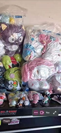 Sanrio plushes