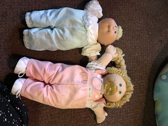 Cabbage dolls selling together