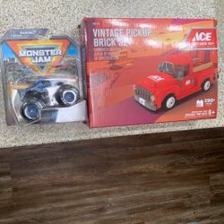 Lego Set And Monster Truck 