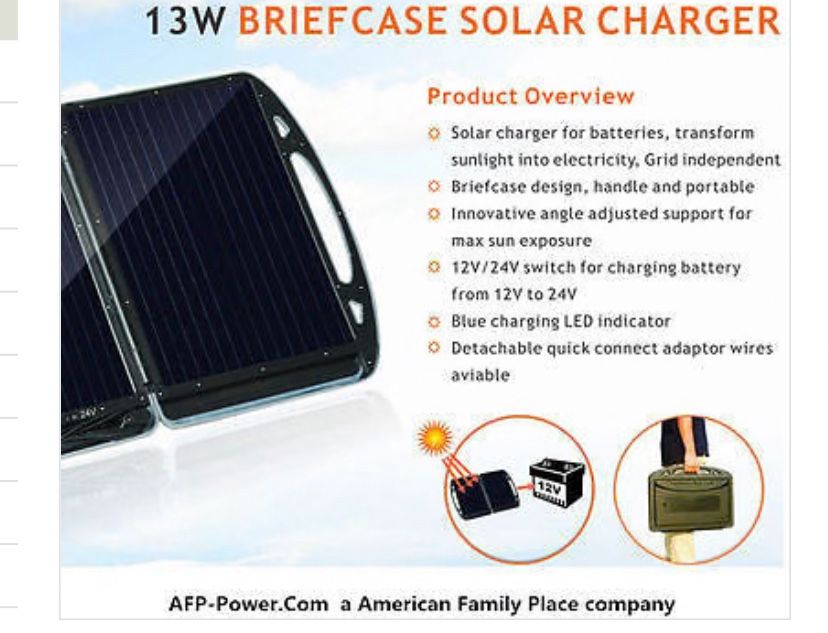 Solar 13 Watts