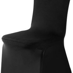 15 PCS Black Spandex Dining Room Chair Covers for Any Ocassion  Stretches