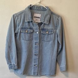 RSQ Girls Denim Light Weight Jacket 