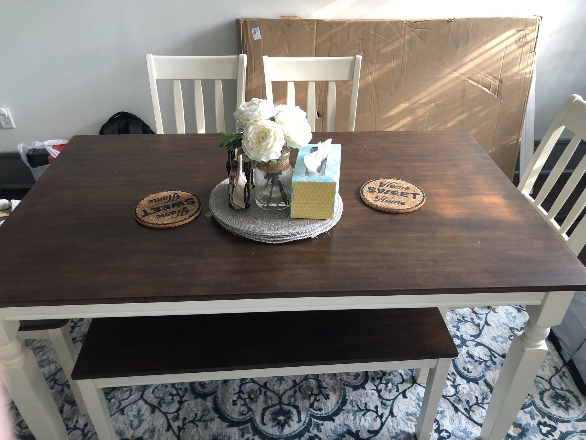 Wood Dining Table - Brand New In a Box