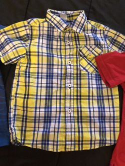 KIDS CLOTHES!! (Size 5/6 SHIRTS) shorts SIZE 6