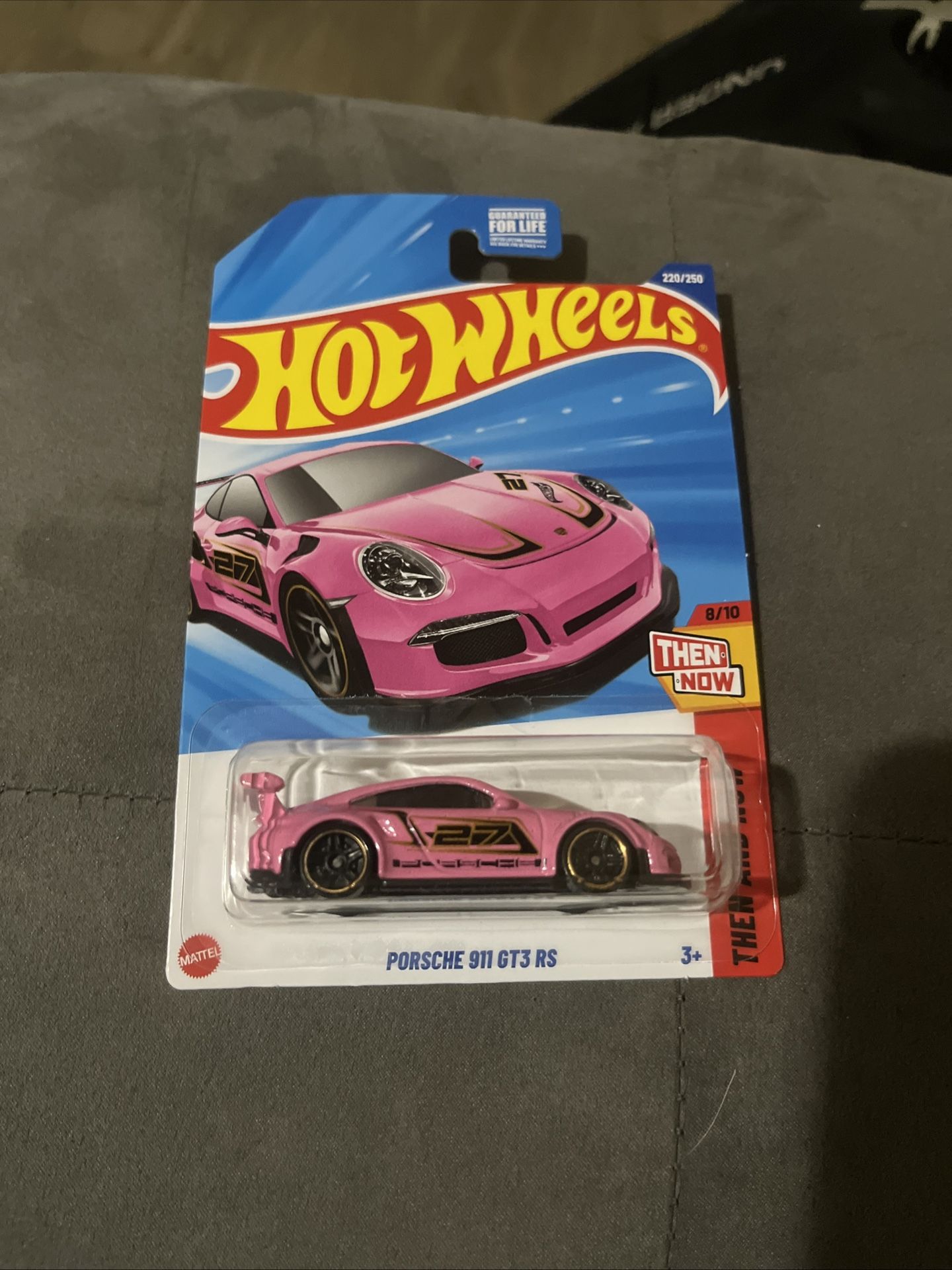 Hot Wheels 2025 Case L/M Porsche 911 GT3 RS Pink Then And Now U.S. Card