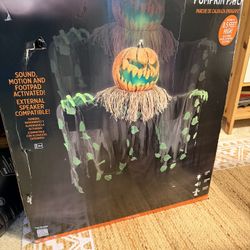 8.5ft pop up pumpkin patch animatronic