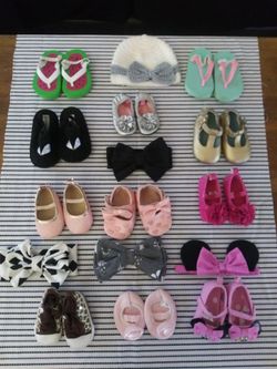 Baby Girl Shoes And Bows
