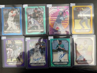 2026 Bowman Chrome Baseball Serial/Auto Cards