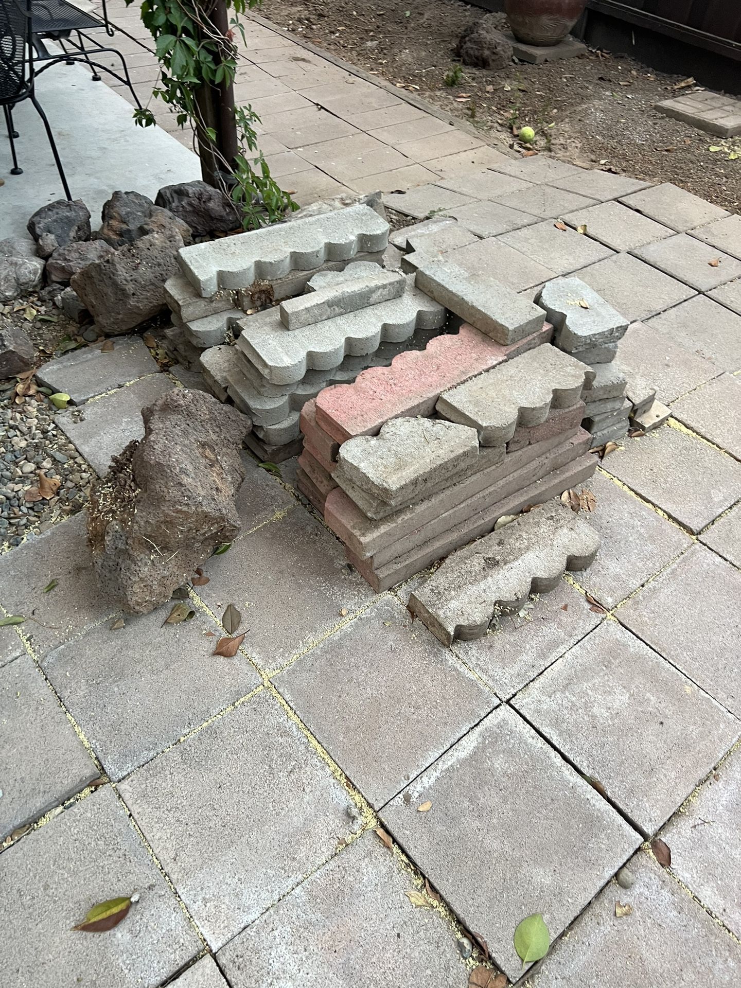 Garden Blocks Rocks