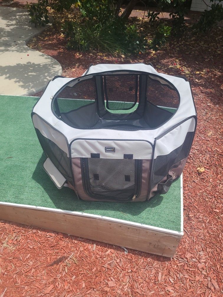 Kennel Puppy Small Dog Camping Crate Portable