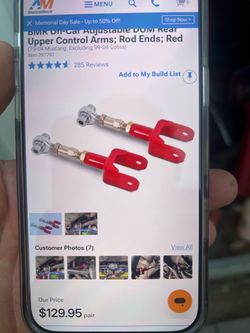BMR rear upper control arm