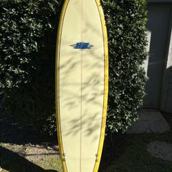 6’10” Blue Water Hawaiian Surf Surfboard 