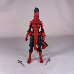 Marvel Legends Elektra Daredevil (2023 Spider-Man Retro Wave)