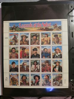Vintage stamp collection