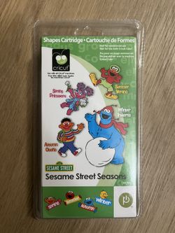 Sesame Street Cricut Cartridge 