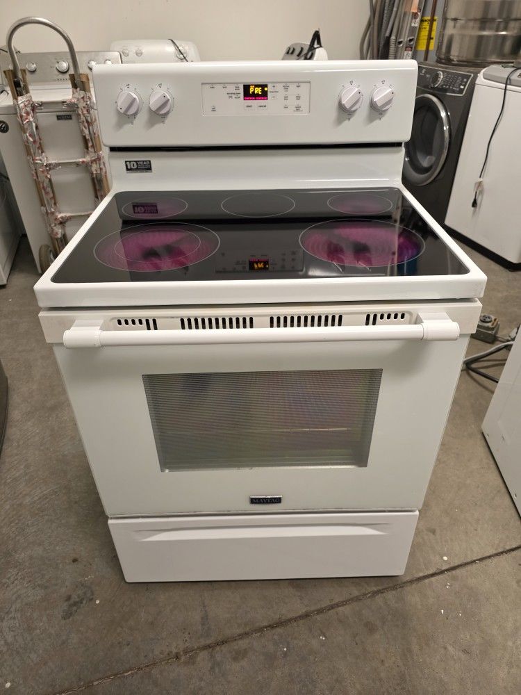 Maytag Glass Top Stove