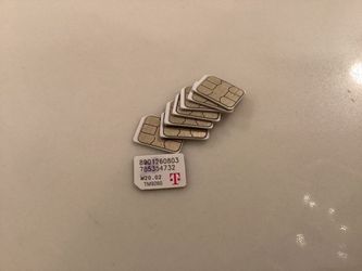 SIM cards for Mexico use, includes 6 months of unlimited talk & text with 5gb data