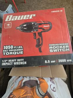 Bauer corded torque wrench