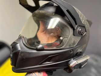 Klim Krios Pro helmet. Medium in size. Sena 50s included.