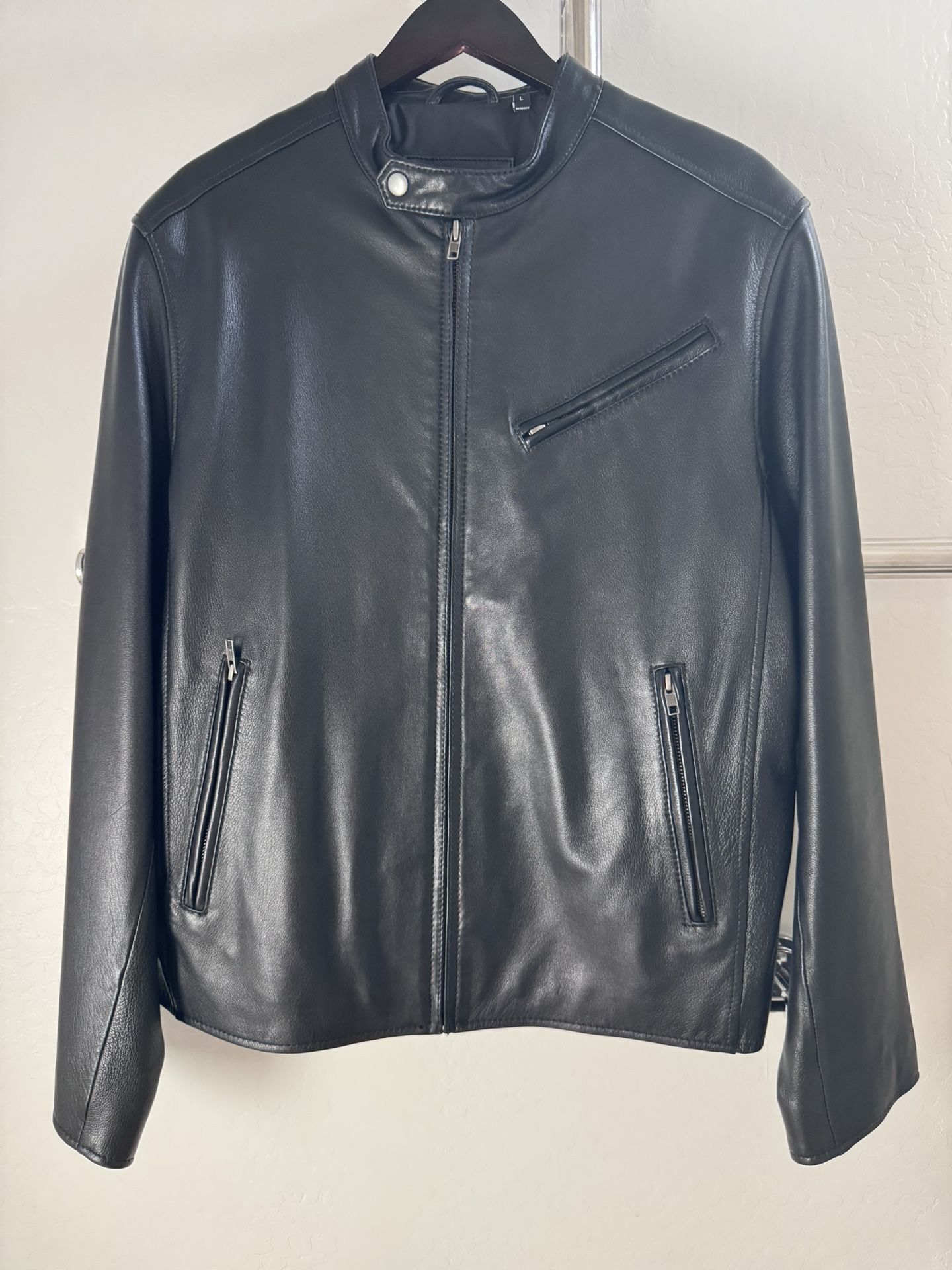Leather Jacket L