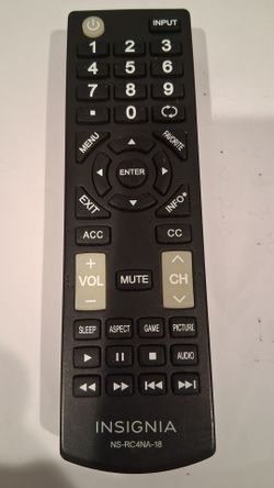 Insignia tv remote  control