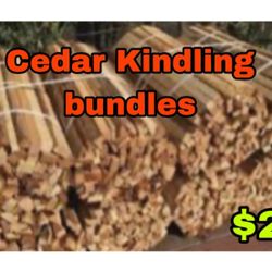 Cedar Kindling Bundles