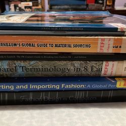 Fashion Books Lot of 7 Paperback