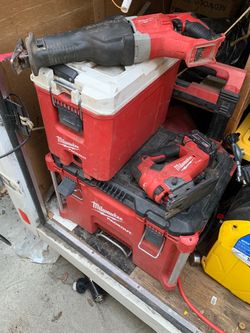 Milwaukee Packout Tool Storage Set with Tools