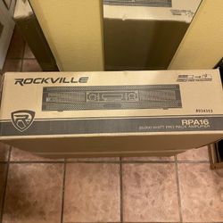 ROCKVILLE RPA16 10,000 WATT PRO RACK AMP