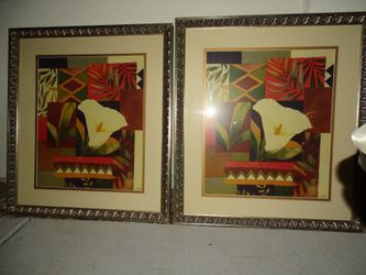 2 big modern pictures