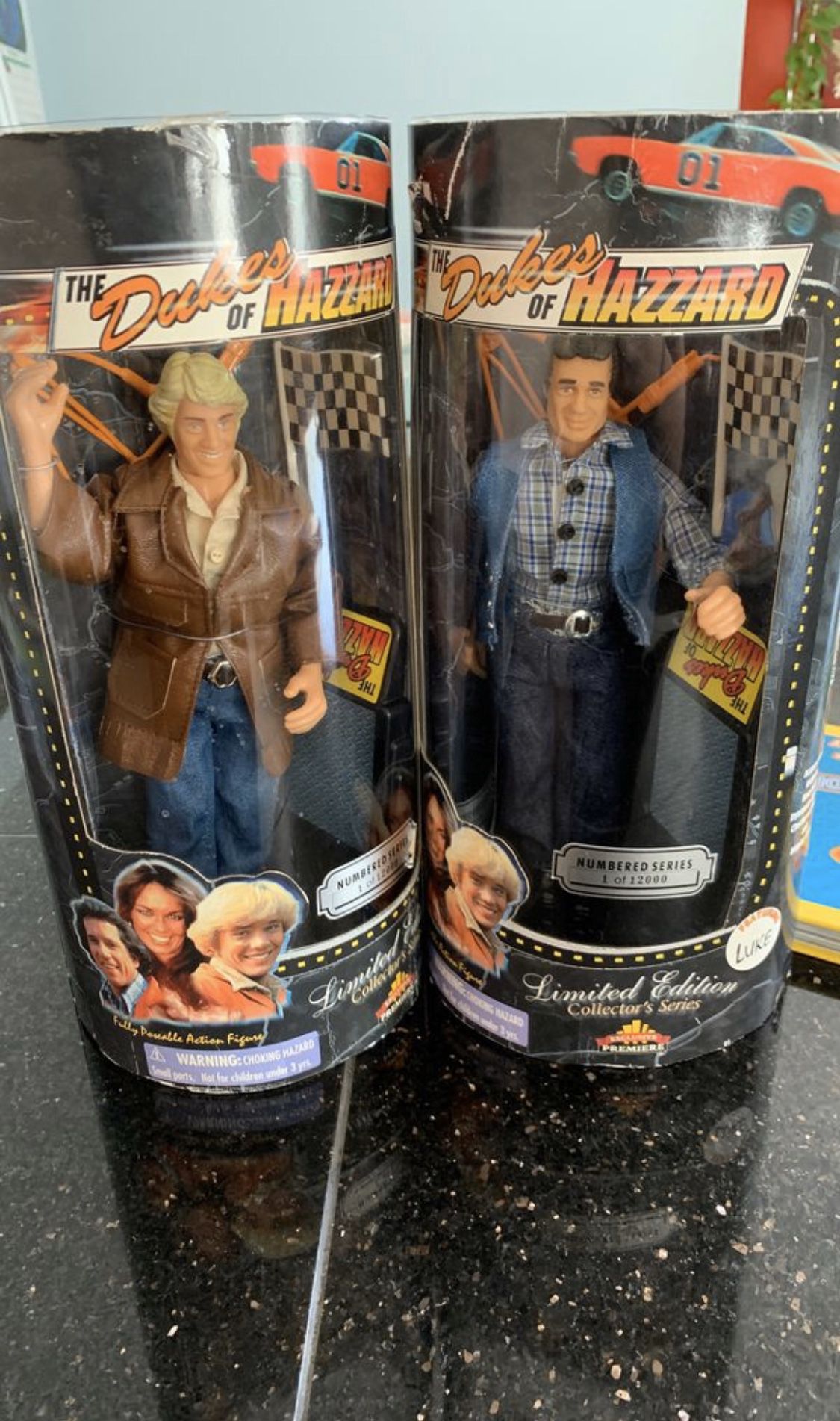Dukes of hazzard limited edition collectors action figures
