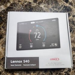 Lennox 22V24 iComfort S40 Ultra Smart 7" Thermostat NEW Replace 10F81 & S30 (New)