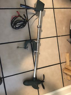 Small Boat trolling motor, Sears “Price Lowered”