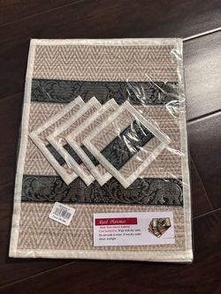Reed Placemat Set with Coasters