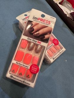 imPRESS PRESS-ON MANICURE 30 nails 6 accents